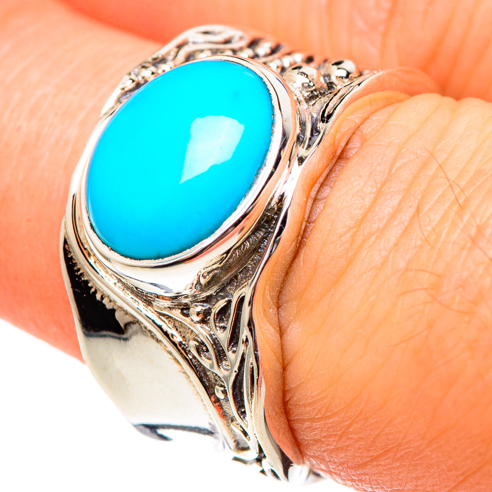 Larimar Rings handcrafted by Ana Silver Co - RING99098