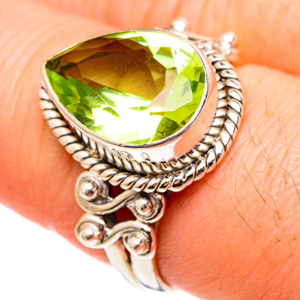 Peridot Rings handcrafted by Ana Silver Co - RING99102