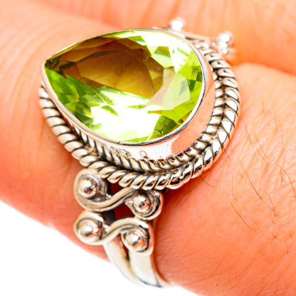 Peridot Rings handcrafted by Ana Silver Co - RING99102