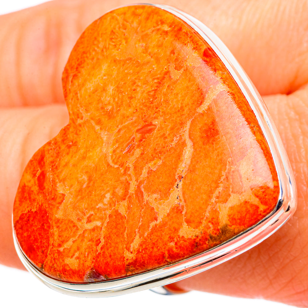 Sponge Coral Rings handcrafted by Ana Silver Co - RING99134