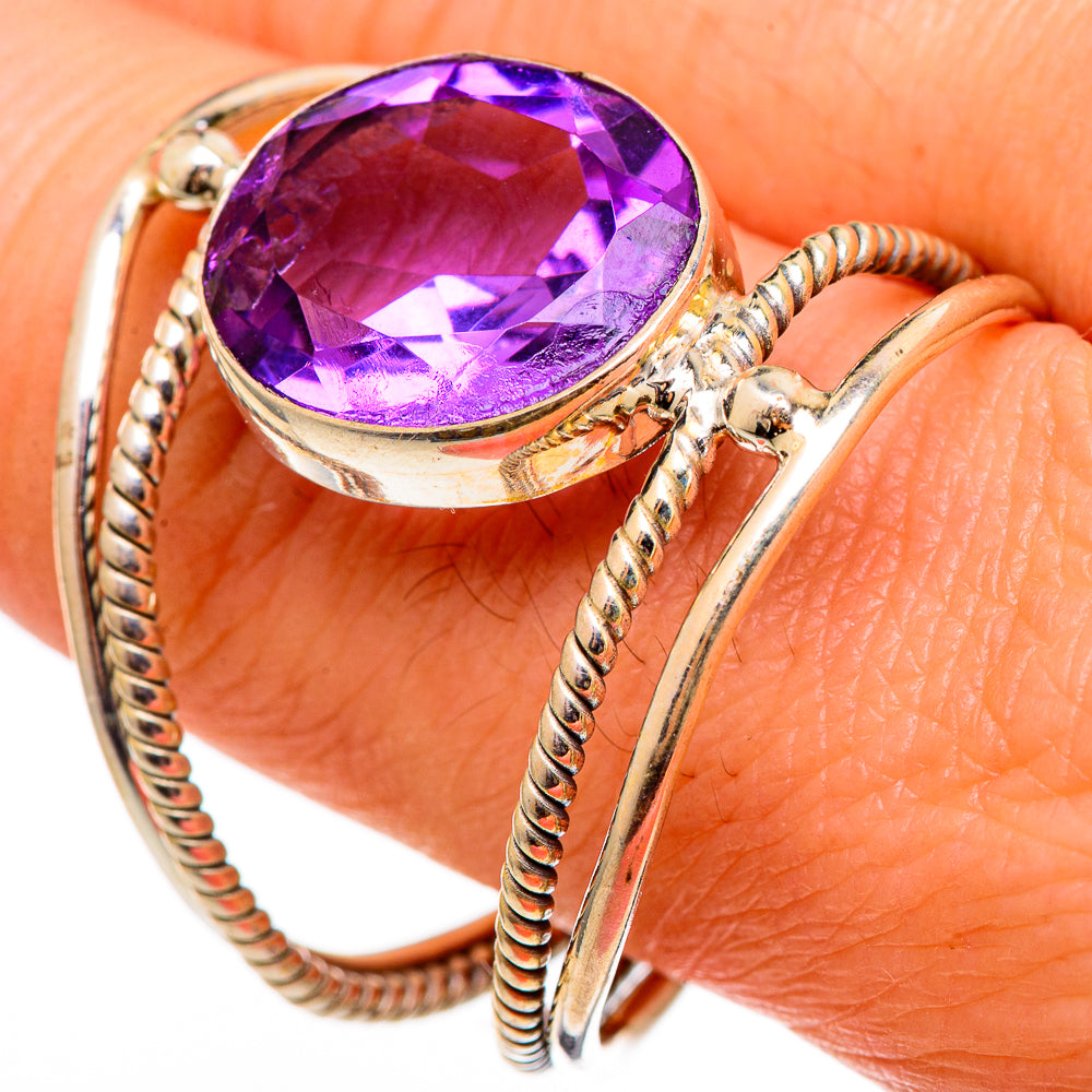 Amethyst Rings handcrafted by Ana Silver Co - RING99143