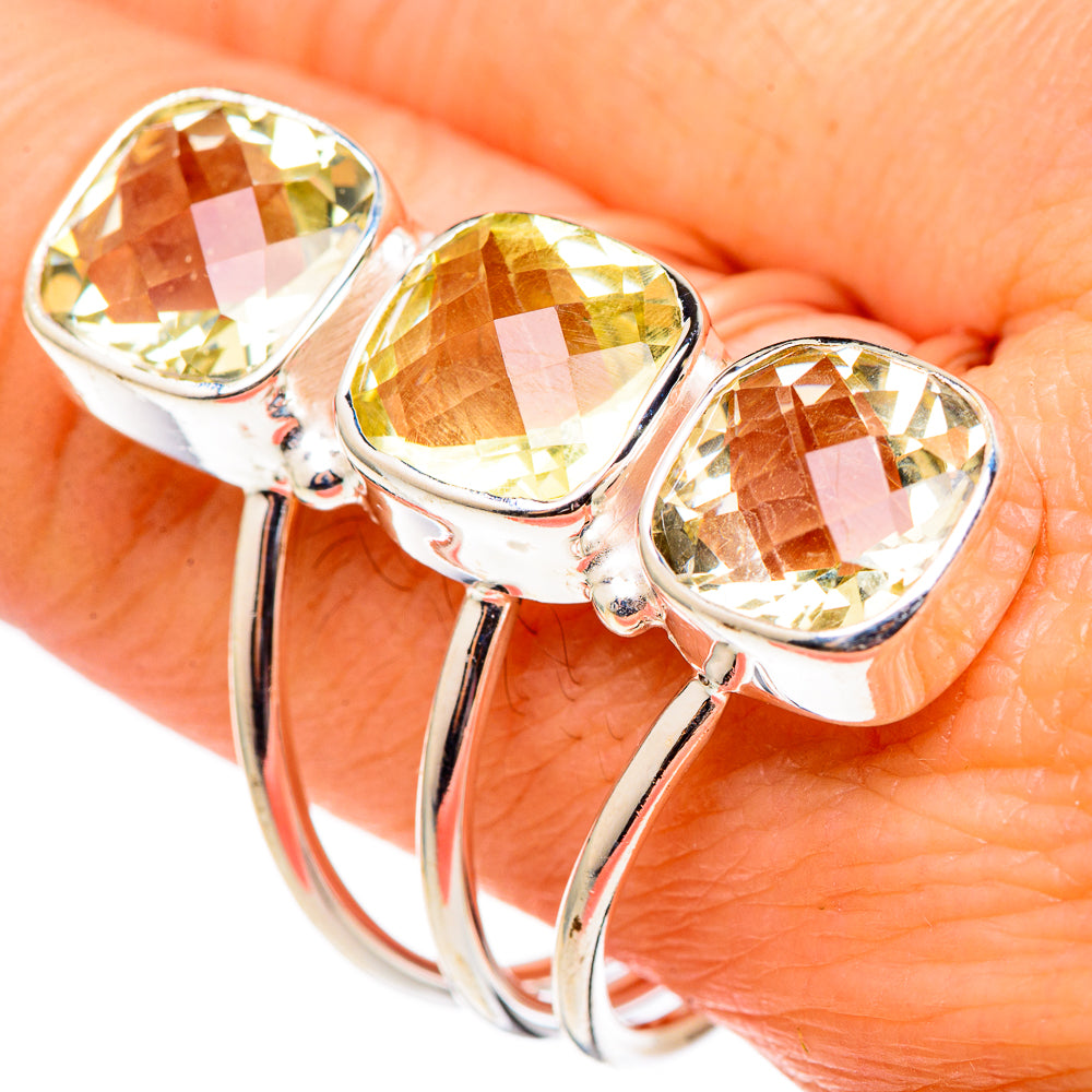 Citrine Rings handcrafted by Ana Silver Co - RING99159