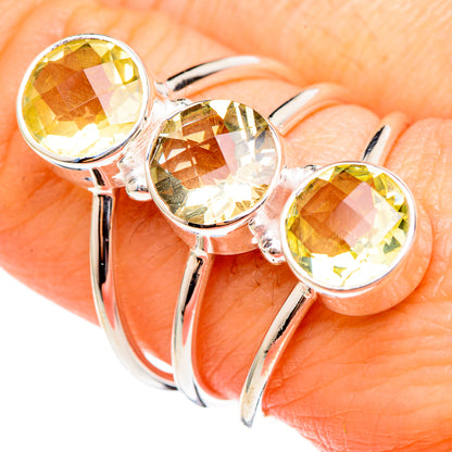 Citrine Rings handcrafted by Ana Silver Co - RING99160