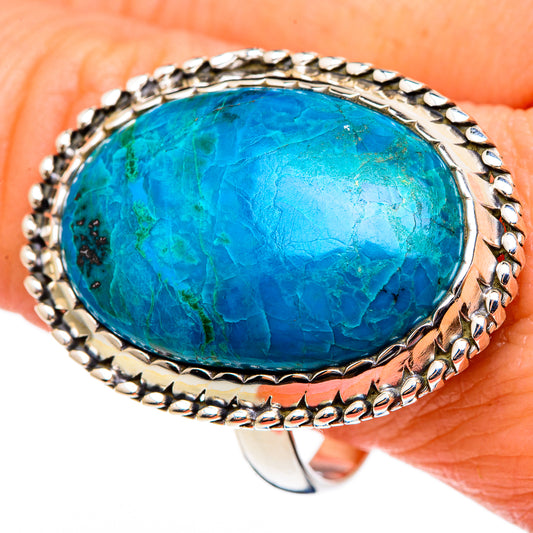 Chrysocolla Rings handcrafted by Ana Silver Co - RING99164