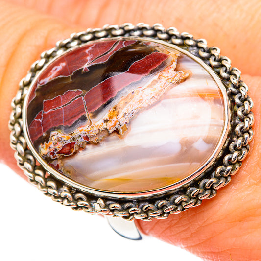 Butterfly Jasper Rings handcrafted by Ana Silver Co - RING99177