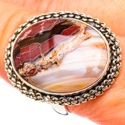 Butterfly Jasper Rings handcrafted by Ana Silver Co - RING99177