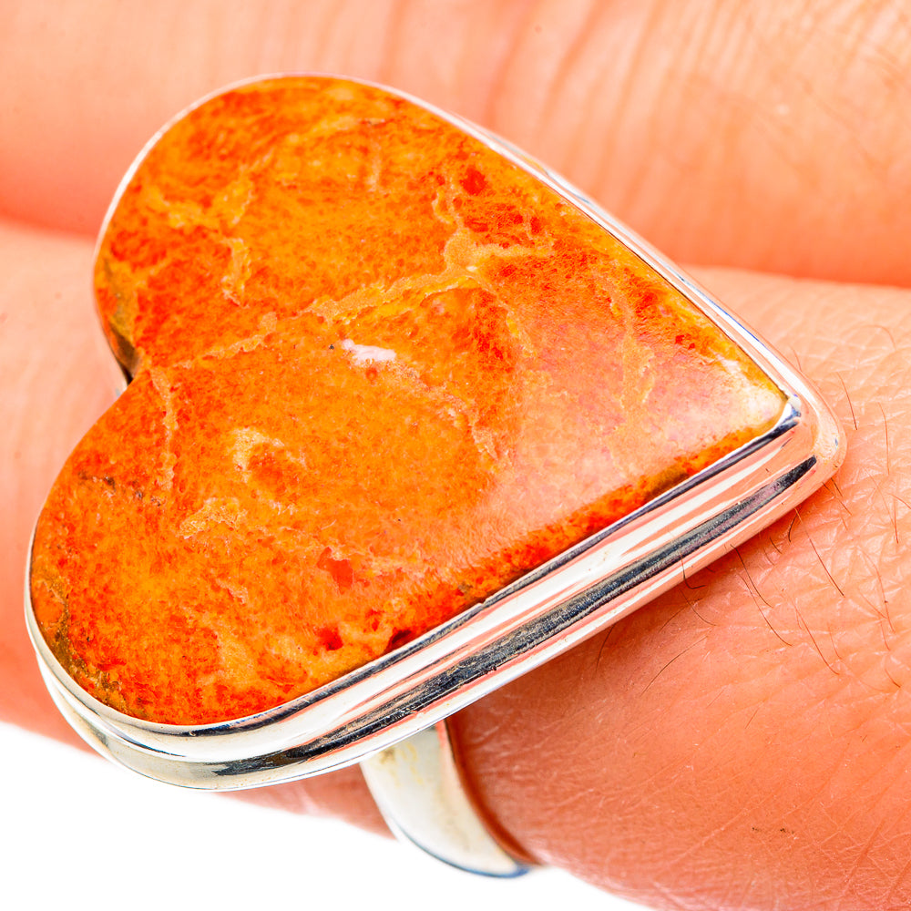 Sponge Coral Rings handcrafted by Ana Silver Co - RING99179