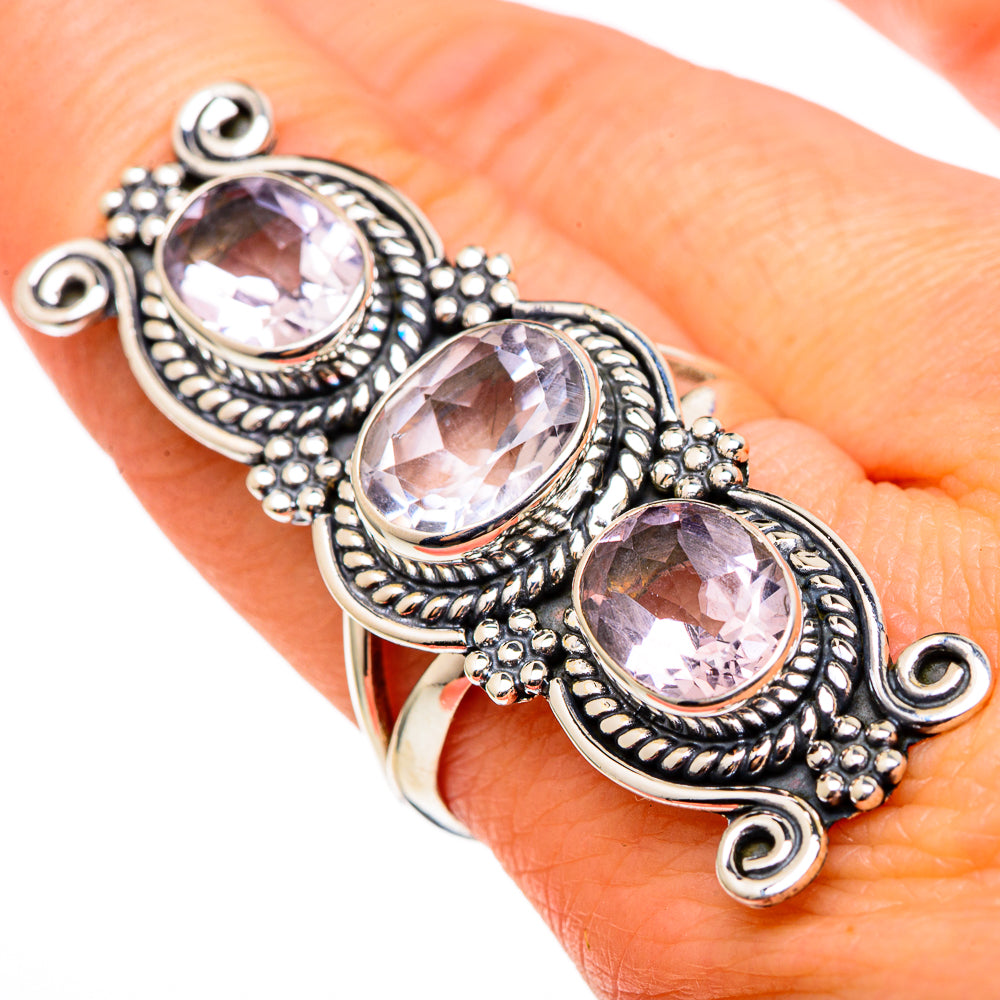 Kunzite Rings handcrafted by Ana Silver Co - RING99186
