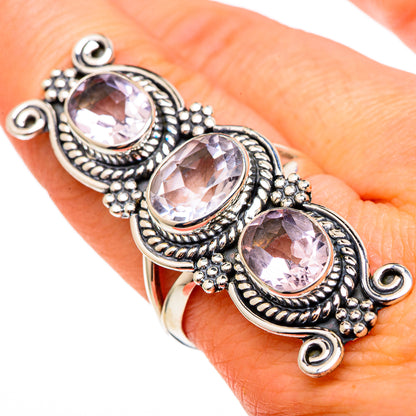 Kunzite Rings handcrafted by Ana Silver Co - RING99186