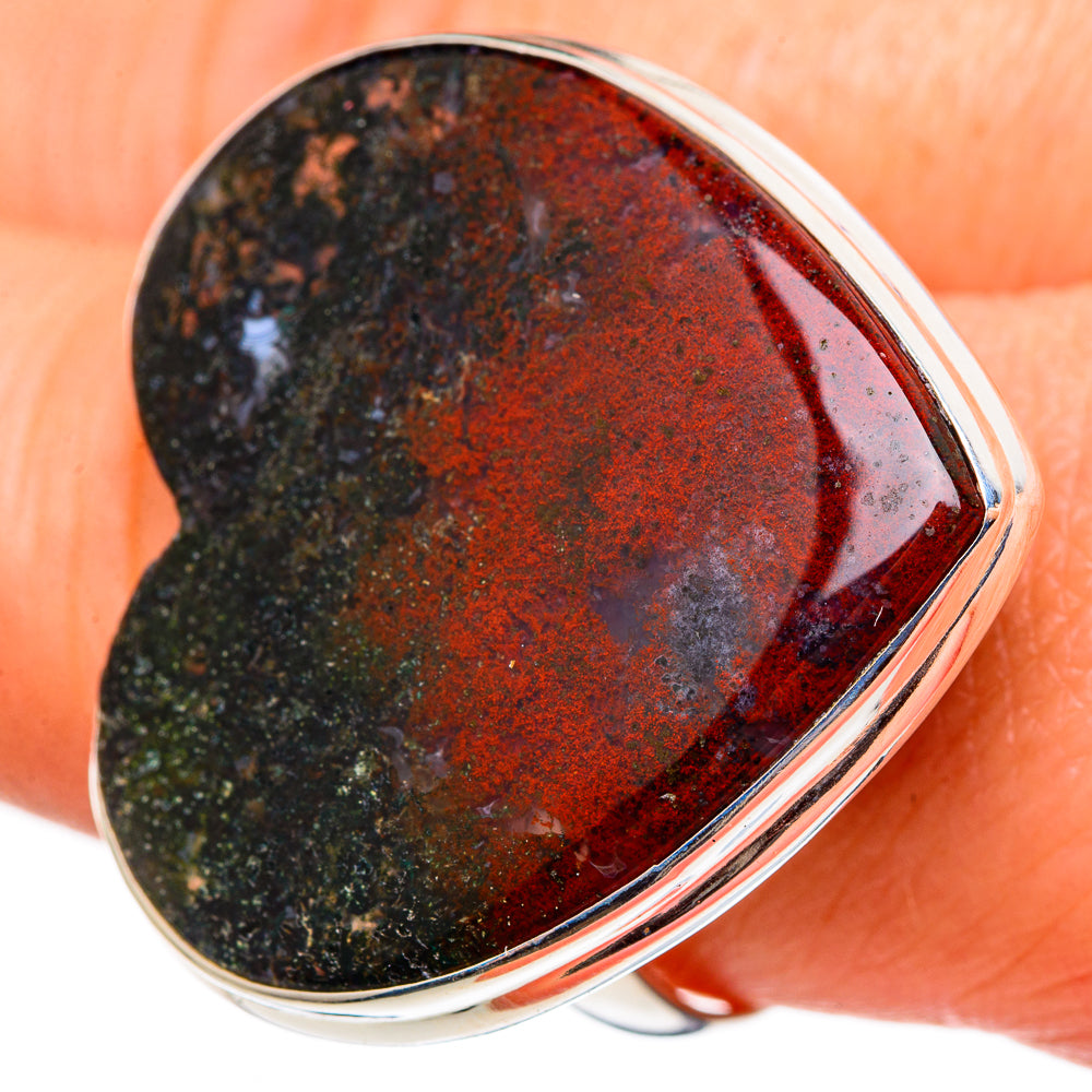 Bloodstone Rings handcrafted by Ana Silver Co - RING99196