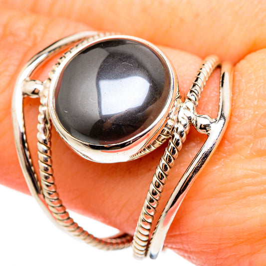 Hematite Rings handcrafted by Ana Silver Co - RING99201