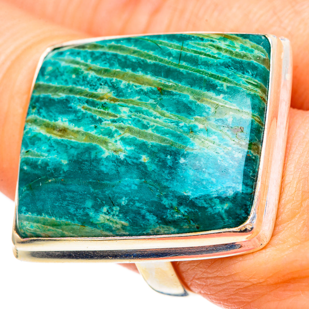 Amazonite Rings handcrafted by Ana Silver Co - RING99209