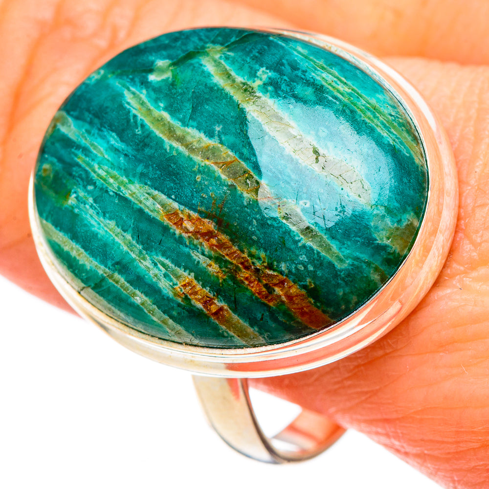 Amazonite Rings handcrafted by Ana Silver Co - RING99211