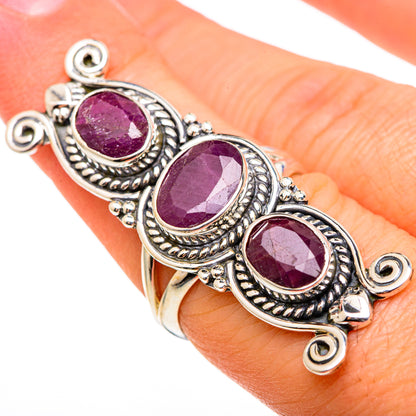 Ruby Rings handcrafted by Ana Silver Co - RING99221