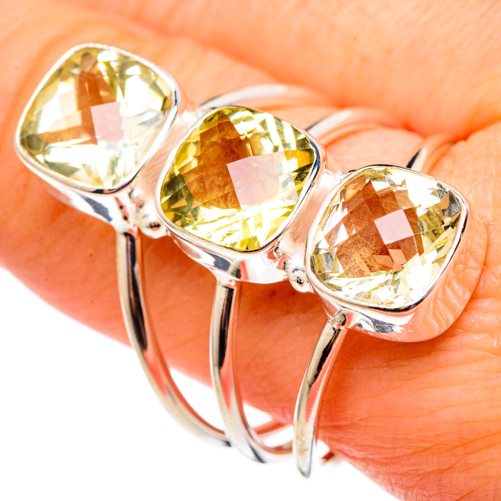 Citrine Rings handcrafted by Ana Silver Co - RING99228