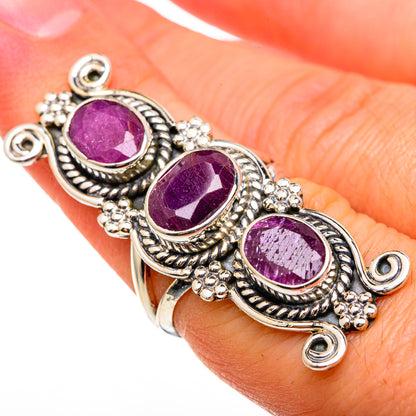 Ruby Rings handcrafted by Ana Silver Co - RING99233