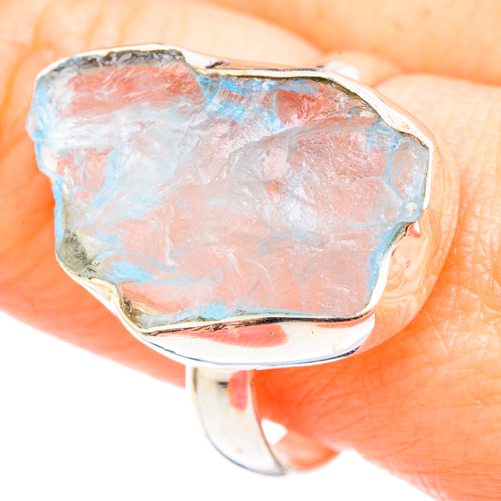 Aquamarine Rings handcrafted by Ana Silver Co - RING99237