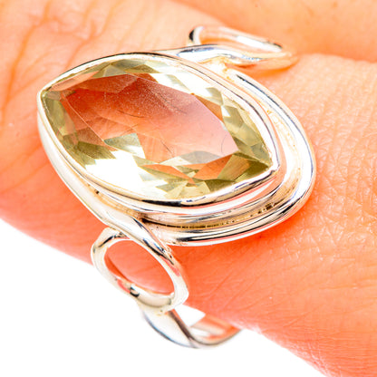 Citrine Rings handcrafted by Ana Silver Co - RING99244