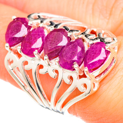 Ruby Rings handcrafted by Ana Silver Co - RING99255