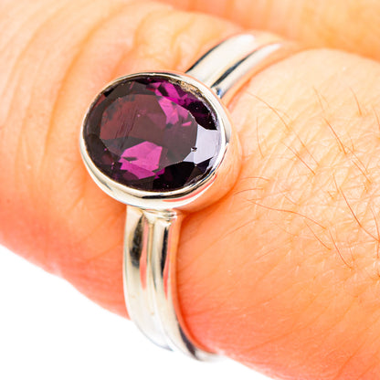 Red Spinel Rings handcrafted by Ana Silver Co - RING99256