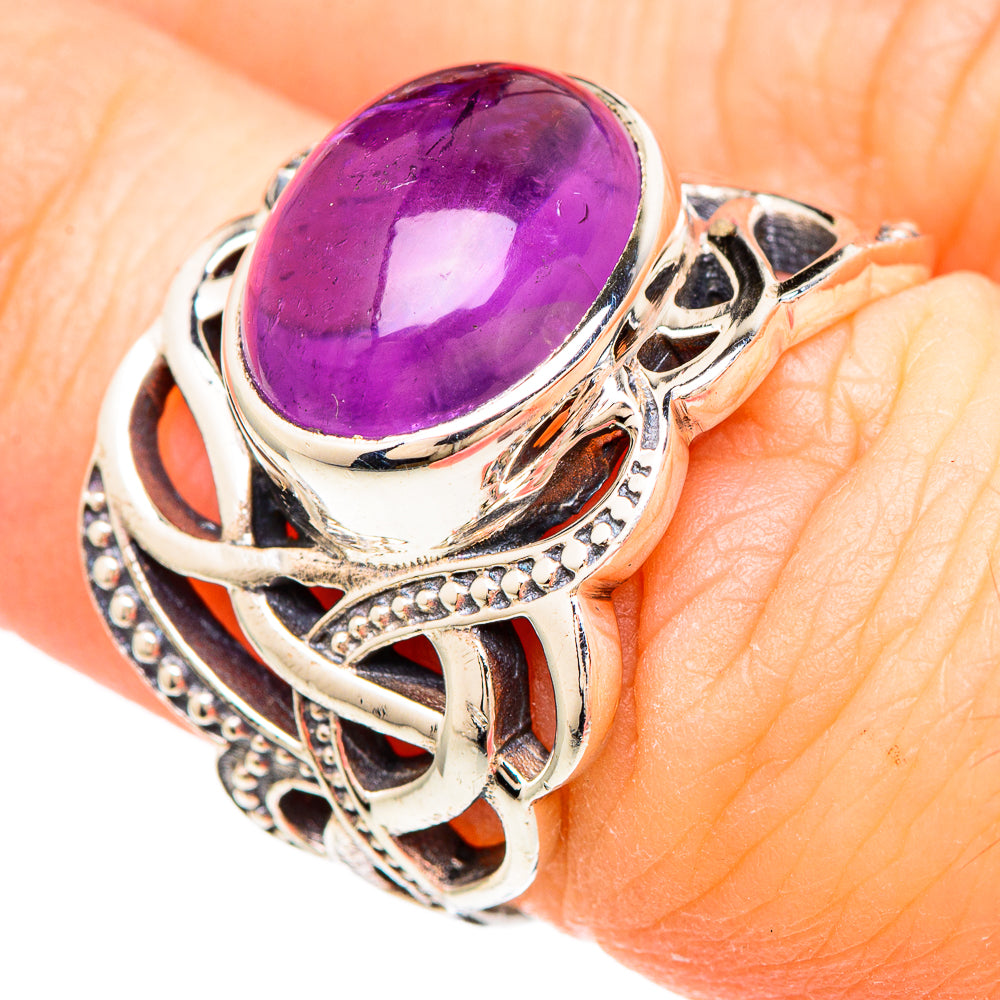 Amethyst Rings handcrafted by Ana Silver Co - RING99260