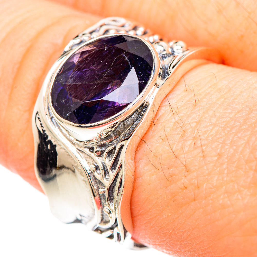 Violet Spinel Rings handcrafted by Ana Silver Co - RING99264