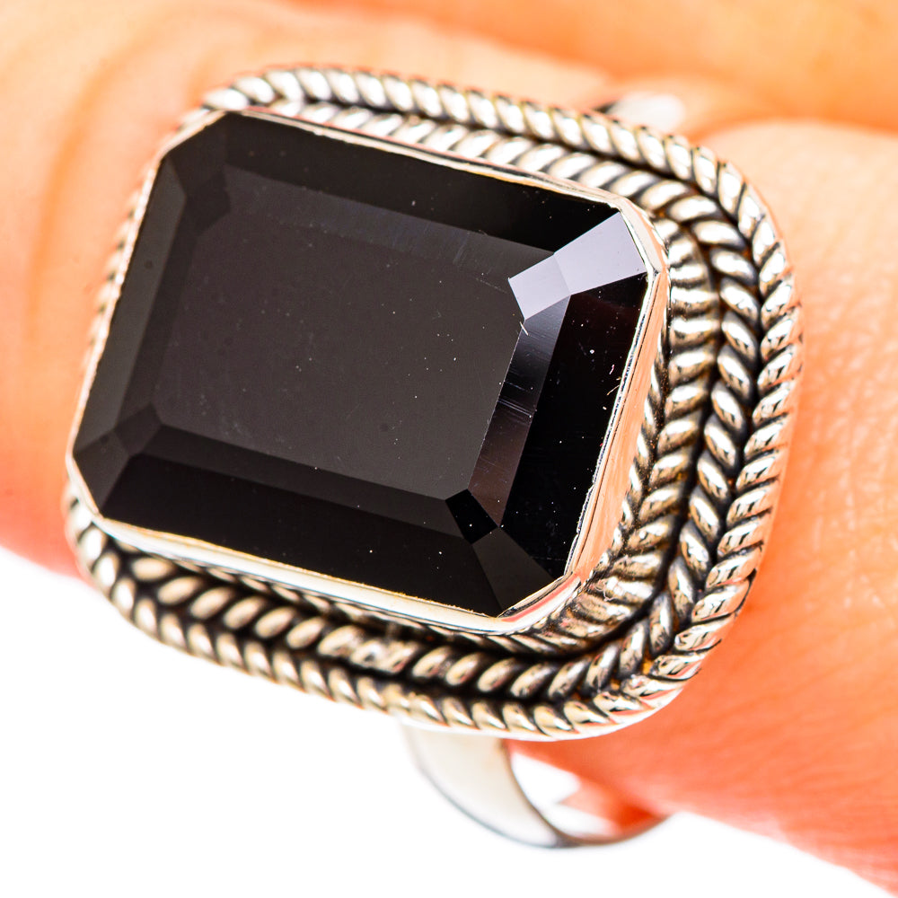 Black Onyx Rings handcrafted by Ana Silver Co - RING99268