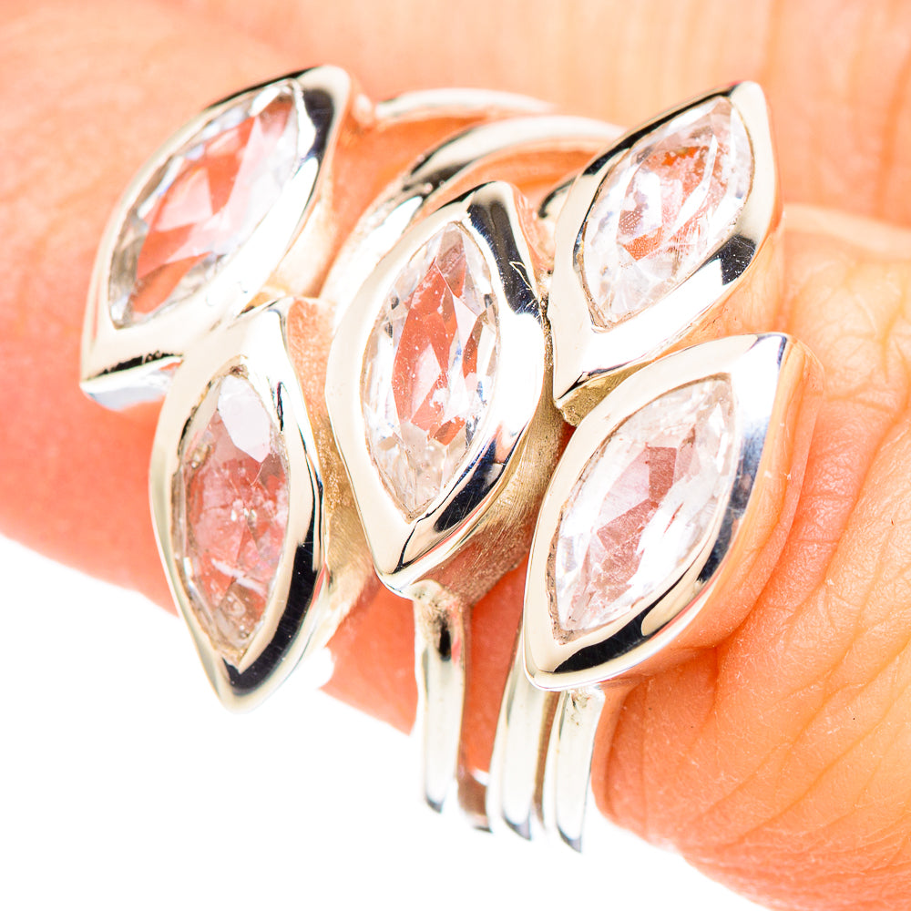 White Quartz Rings handcrafted by Ana Silver Co - RING99270
