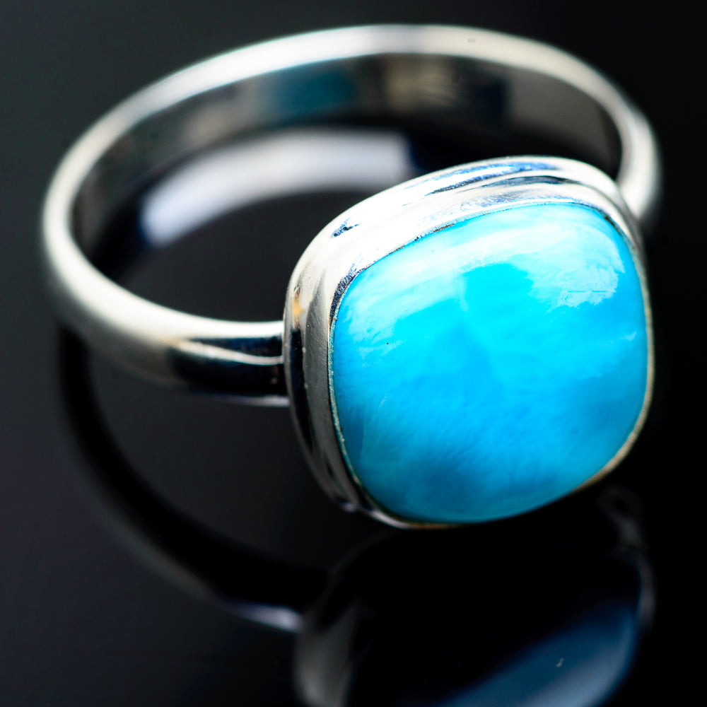 Larimar Rings handcrafted by Ana Silver Co - RING992745