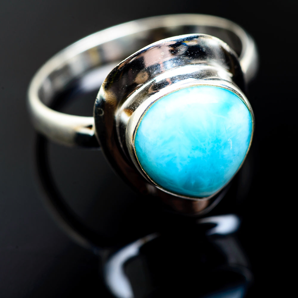 Larimar Rings handcrafted by Ana Silver Co - RING992765