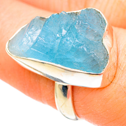 Aquamarine Rings handcrafted by Ana Silver Co - RING99278
