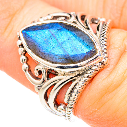 Labradorite Rings handcrafted by Ana Silver Co - RING99283