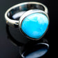 Larimar Rings handcrafted by Ana Silver Co - RING992856