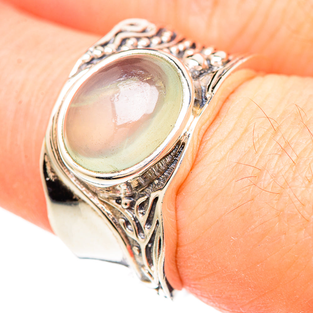 Prehnite Rings handcrafted by Ana Silver Co - RING99288