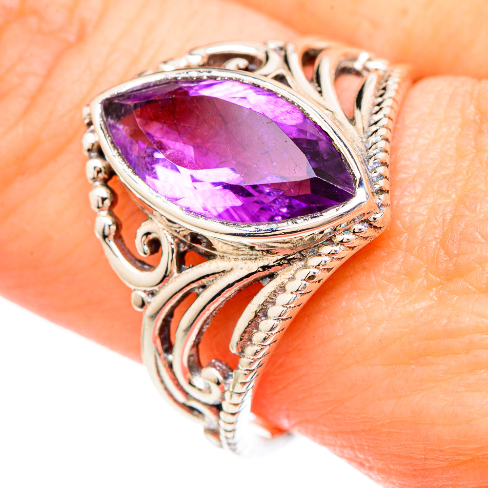 Amethyst Rings handcrafted by Ana Silver Co - RING99301