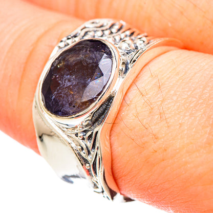 Violet Spinel Rings handcrafted by Ana Silver Co - RING99303