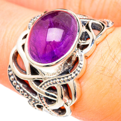 Amethyst Rings handcrafted by Ana Silver Co - RING99305