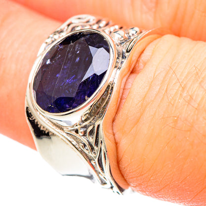 Violet Spinel Rings handcrafted by Ana Silver Co - RING99308