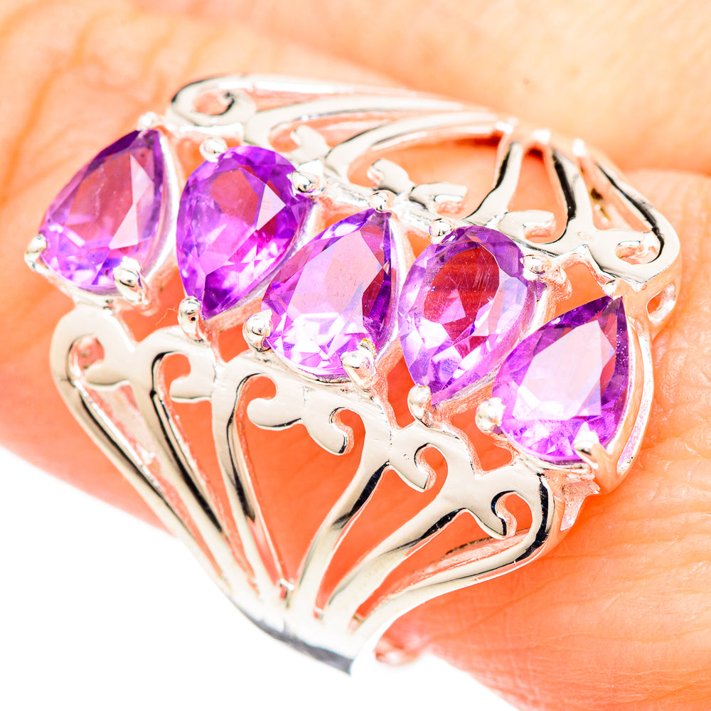 Amethyst Rings handcrafted by Ana Silver Co - RING99310
