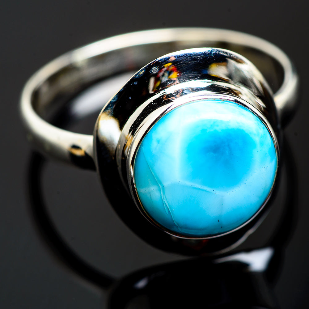 Larimar Rings handcrafted by Ana Silver Co - RING993290