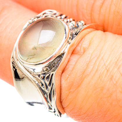 Prehnite Rings handcrafted by Ana Silver Co - RING99330