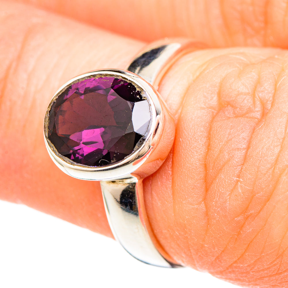 Red Spinel Rings handcrafted by Ana Silver Co - RING99338