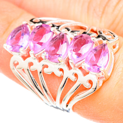 Color Change Alexandrite (lab.) Rings handcrafted by Ana Silver Co - RING99341