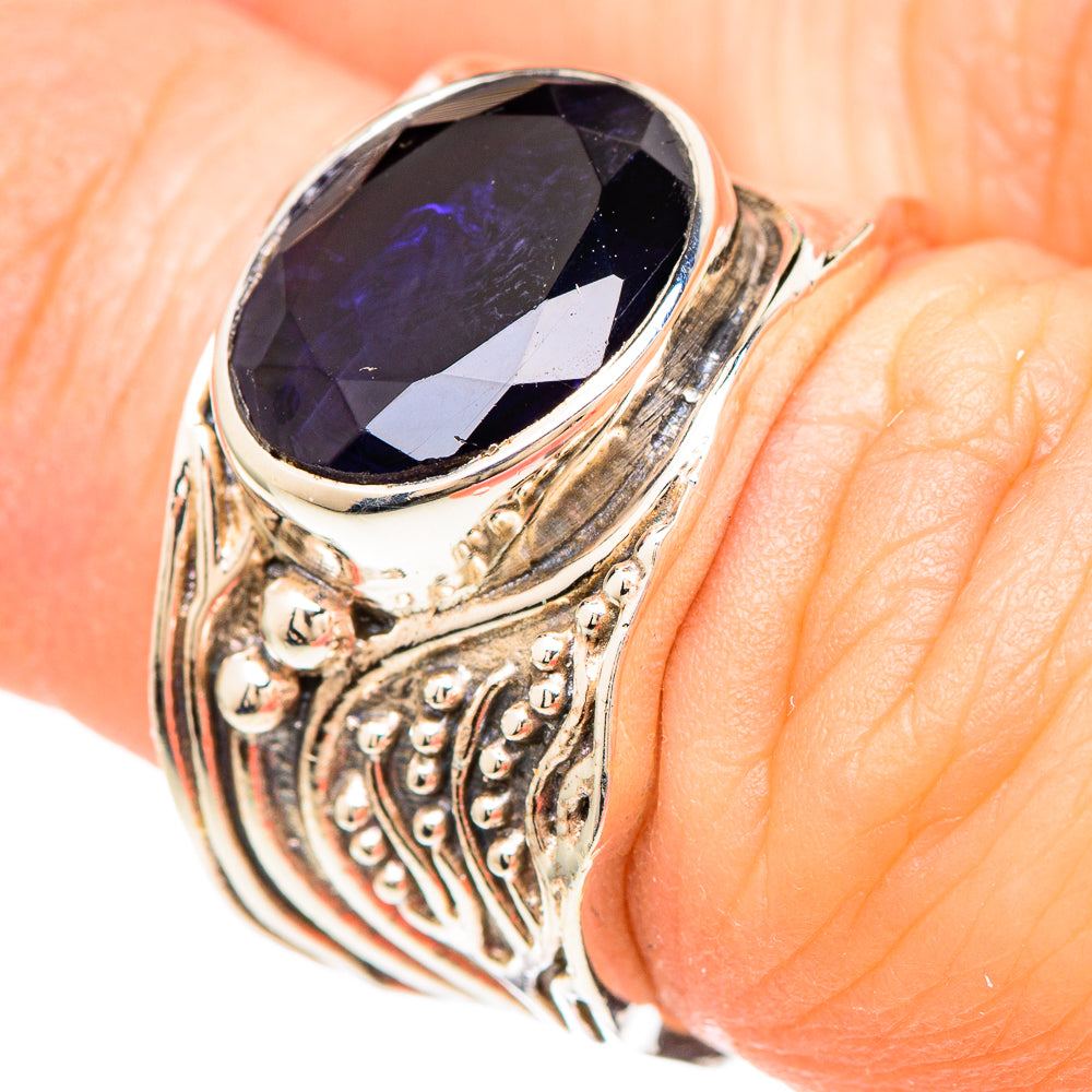 Violet Spinel Rings handcrafted by Ana Silver Co - RING99343
