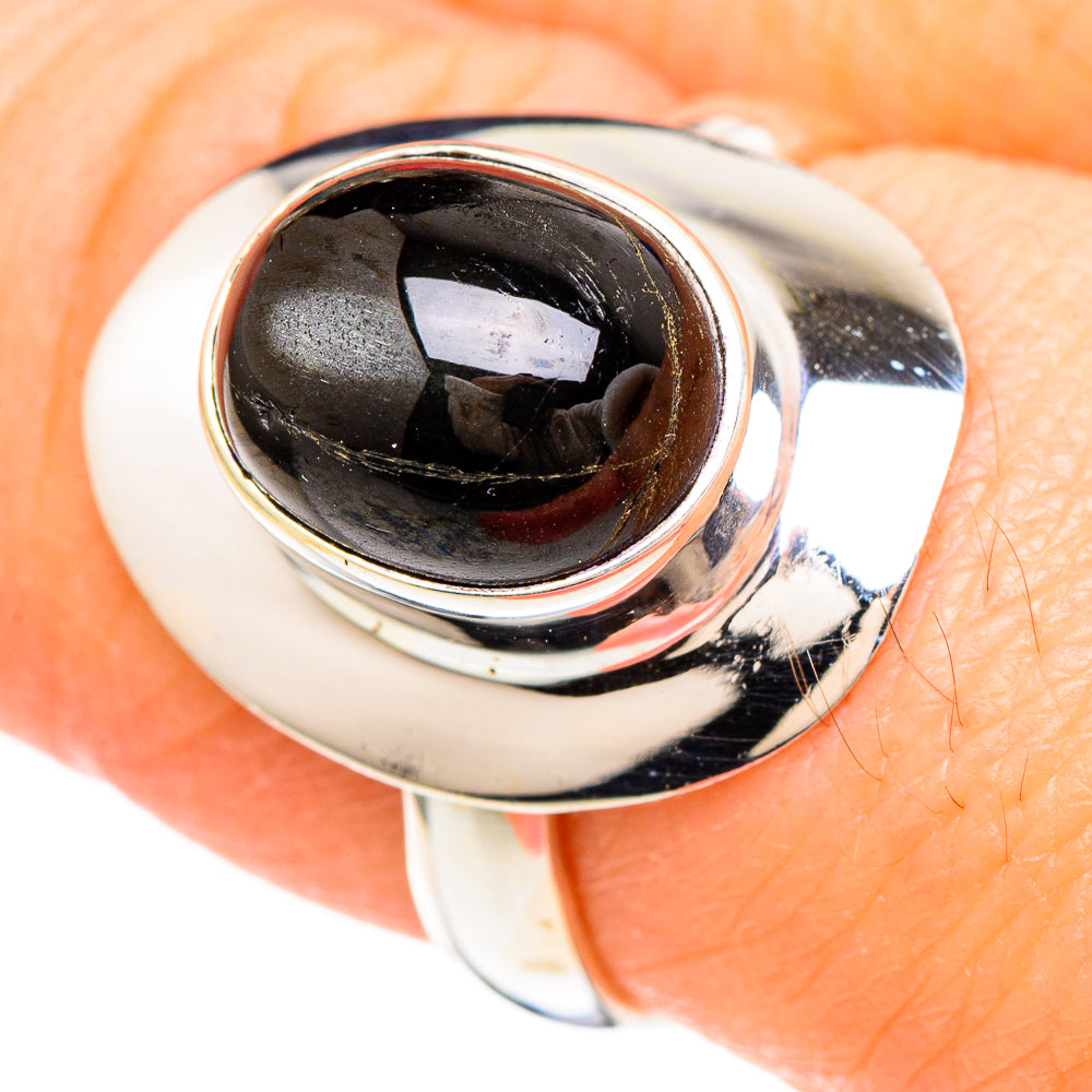Black Onyx Rings handcrafted by Ana Silver Co - RING99351