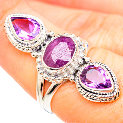 Ruby Rings handcrafted by Ana Silver Co - RING99355