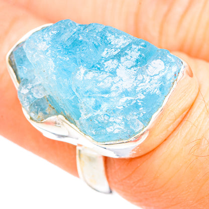 Aquamarine Rings handcrafted by Ana Silver Co - RING99359