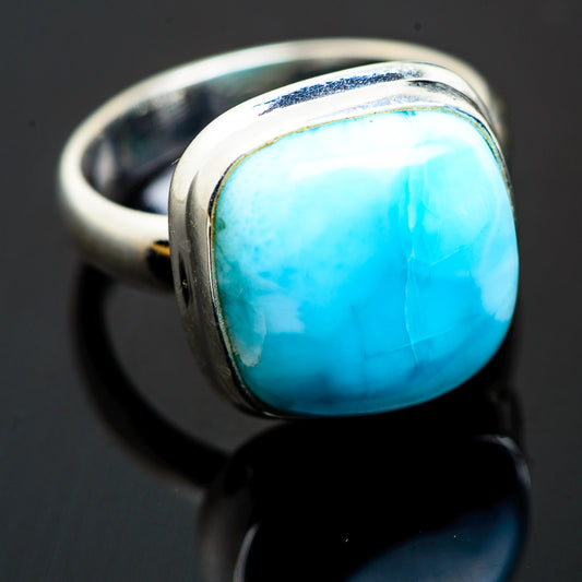 Larimar Rings handcrafted by Ana Silver Co - RING993609