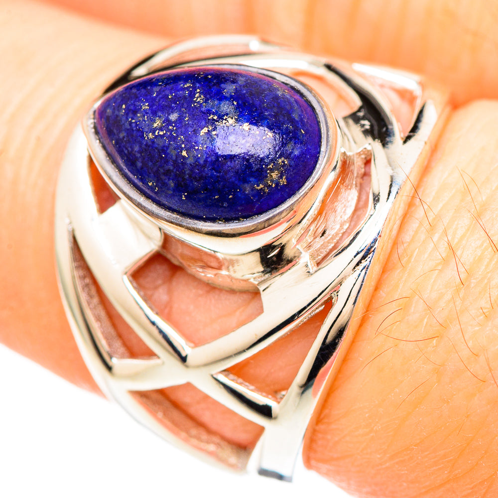 Lapis Lazuli Rings handcrafted by Ana Silver Co - RING99363