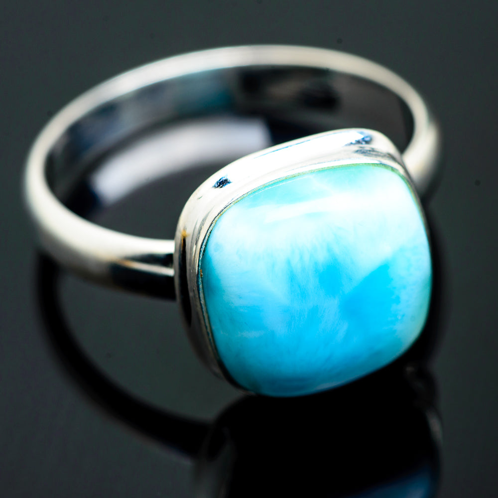 Larimar Rings handcrafted by Ana Silver Co - RING993641